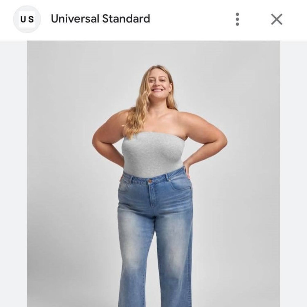 Universal Standard NWOT Foundation Bandeau Top Size 4x